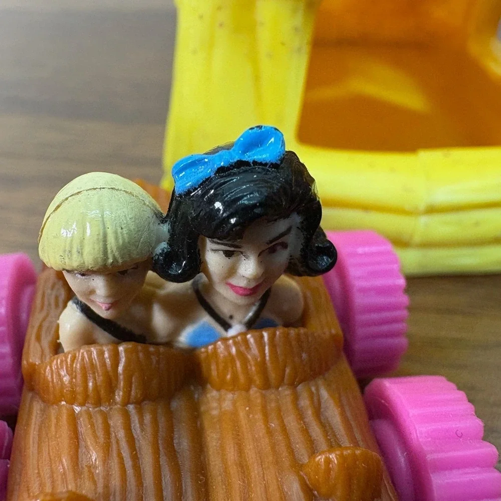 Vintage 1993 McDonald's Flintstones Happy Meal‎ Toys Complete Set Of 5